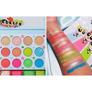 ❤️💙💚 NWOB Colourpop x Powerpuff Girls eyeshadow palette
